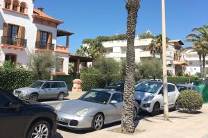 Soaking up the sun in Sitges